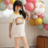 Kid Pink Velour Corduroy Bell Bottoms STRAWBERRY JAM